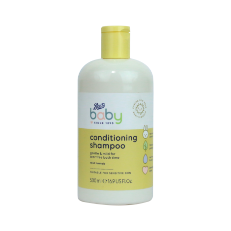 Boots Baby Conditioning Shampoo 500ml (UK)