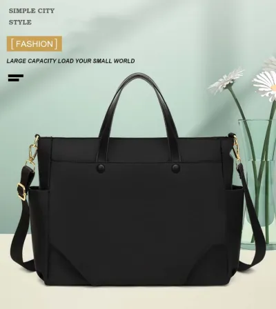 Women's Tote Bag Large Capacity 14 Inch & 15.6 Inch Laptop Shoulder Bag, Single Shoulder Handbag Crossbody Work Tote Bag