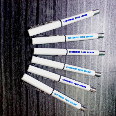 Customize Parker Pen with Silver Clip UV Print 40 Pcs Pack