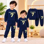 Kids' Brushed Cotton Sweatshirt and Pant Set, 3 Months to 8 Years