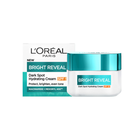 L'Oreal Bright Reveal Dark Spot Hydrating Cream SPF50 50ml (Germany)