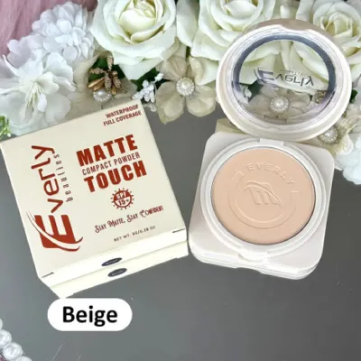 Everly Beauties Matte Touch Compact Powder - Beige (China)