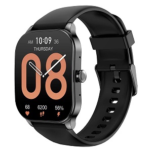 Amazfit Pop 3S Smart Watch – Black Color