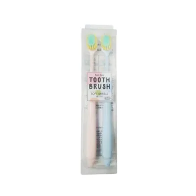 Moshi Moshi  Soft Bristle Toothbrush Twin Pack (Thailand)