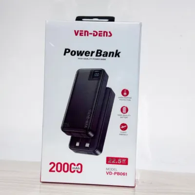 Ven-Dens VD-PB061 20000mAh 22.5W Fast Charging Power Bank
