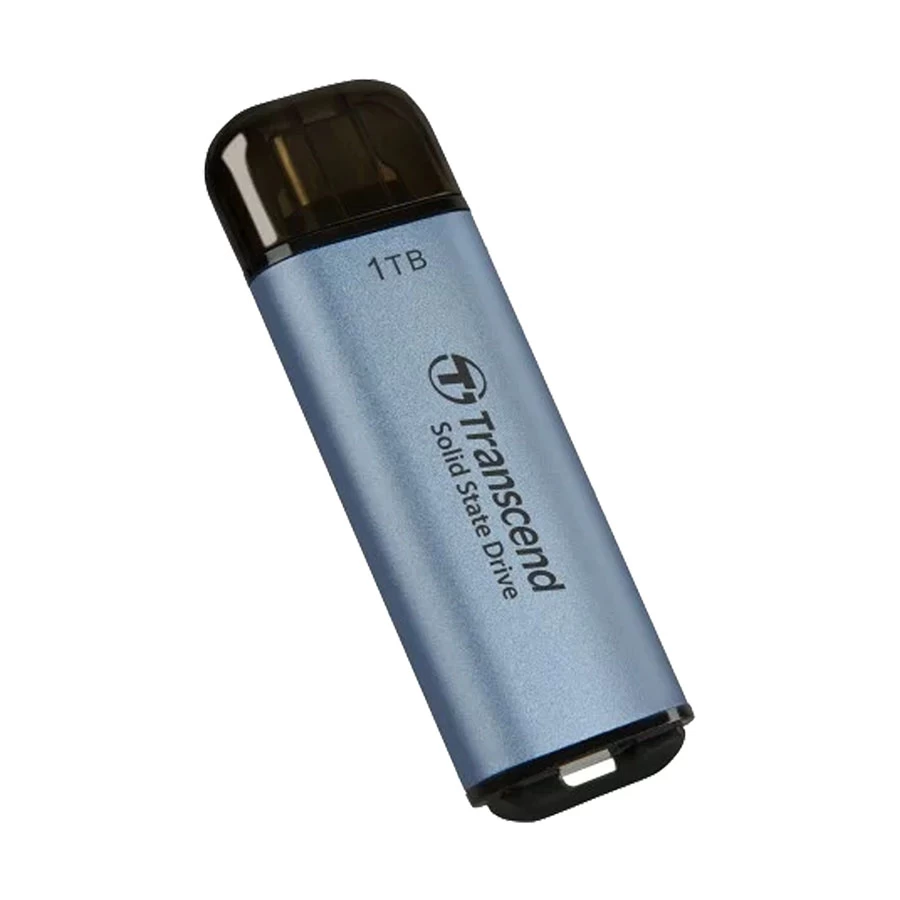 Transcend ESD300C 1TB USB Type-C OTG Sky Blue Portable External SSD