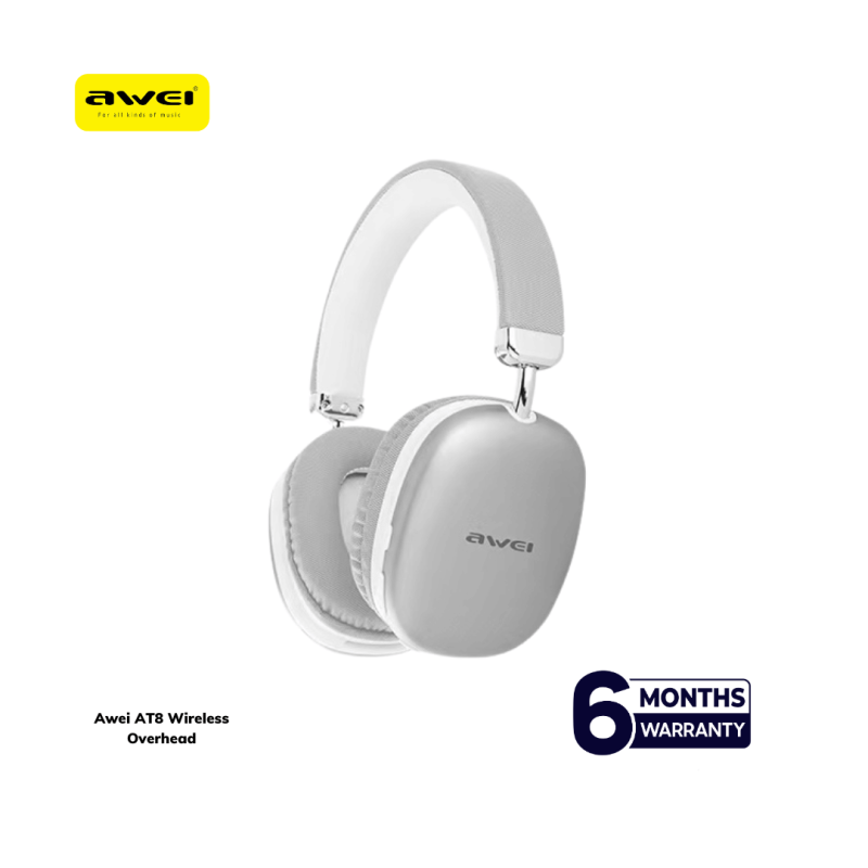 Awei AT8 Bluetooth Wireless Headphones (6 Month Warranty)