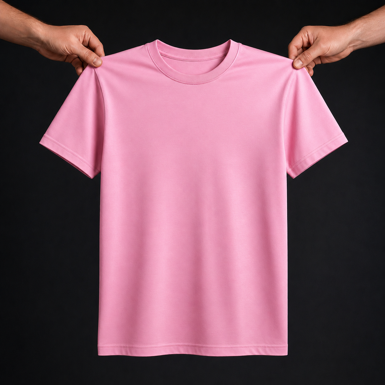 Premium Pink Jersey T-Shirt – Lightweight & Breathable