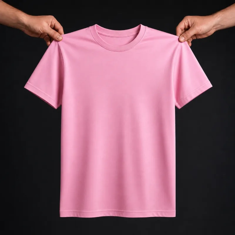 Premium Pink Jersey T-Shirt – Lightweight & Breathable