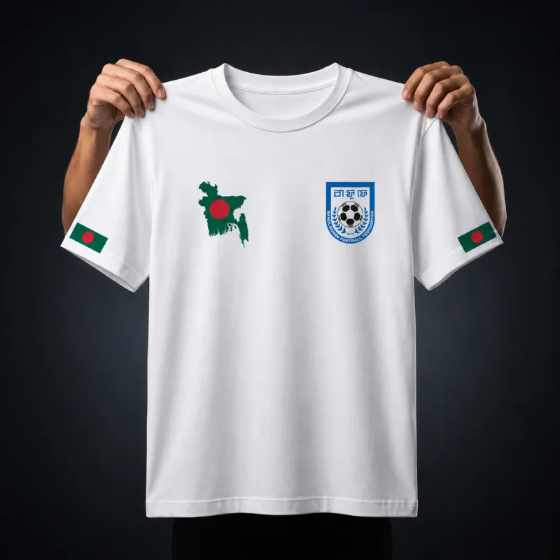 Bangladesh Football Edition Premium Drop-Shoulder
