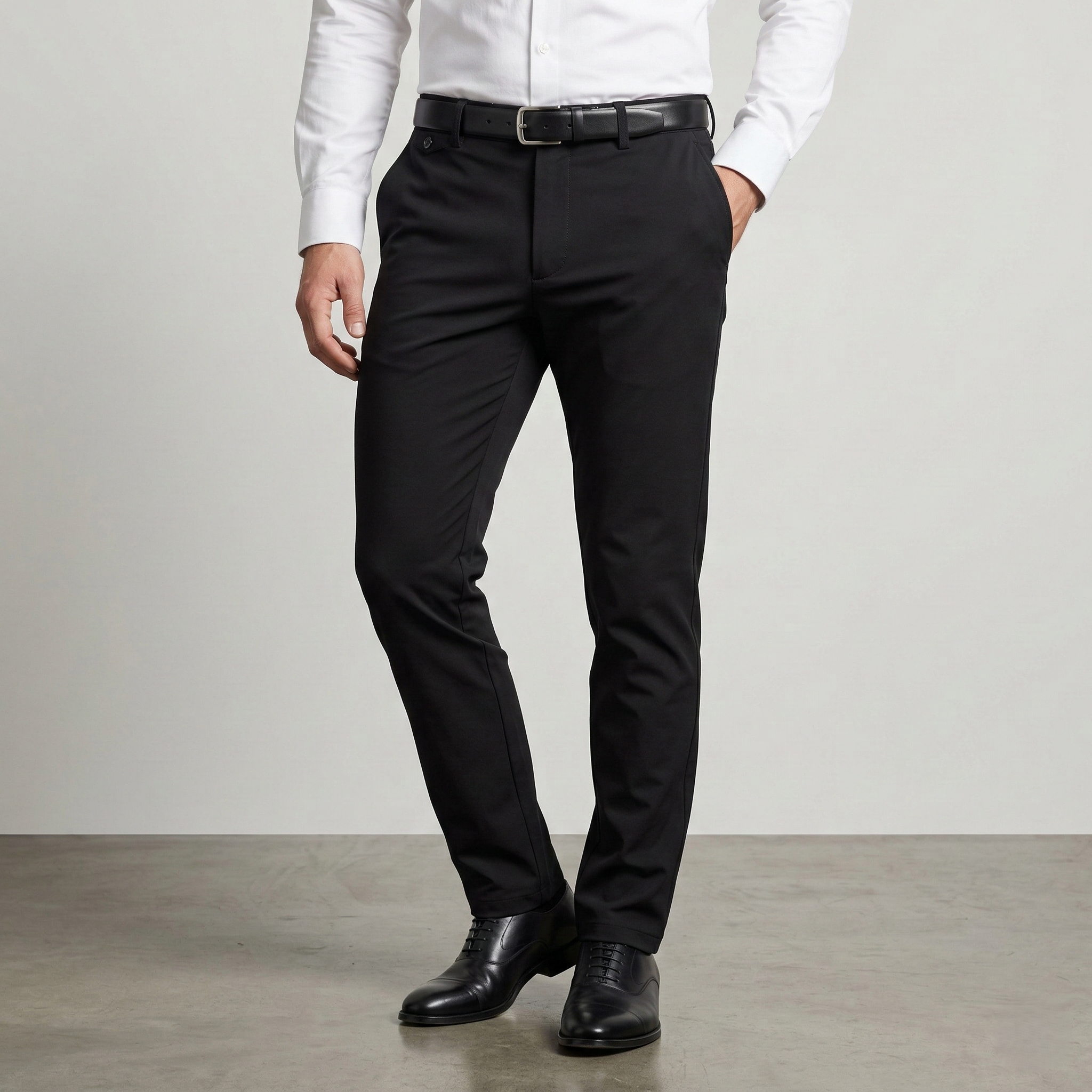 Premium Dubai Stig Pant (Formal / Casual) (Black)