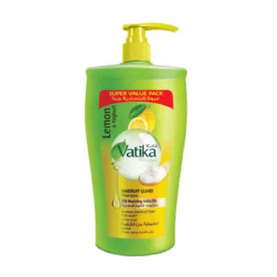 Vatika Naturals Lemon and Yogurt Anti-Dandruff Shampoo 1000ml (UAE)