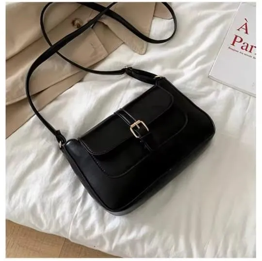 Women's PU Leather Square Crossbody Messenger Bag, 6 Colours