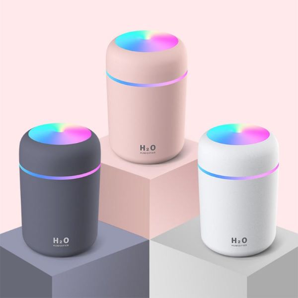 Colorful USB Portable Humidifier For Car & Home