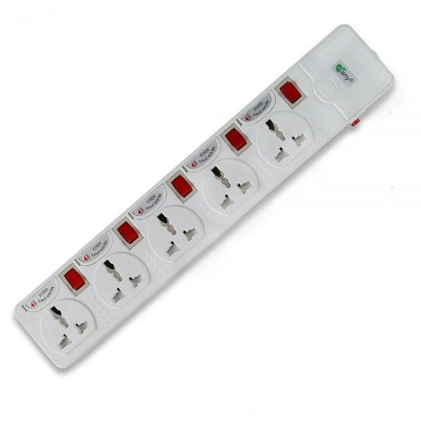 Many Multiplug 5 port Socket Model MTS-154