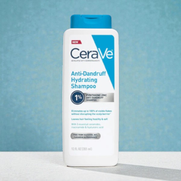CeraVe 1% Anti-Dandruff Hydrating Shampoo 355ml (USA)