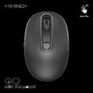 Fantech Go W192 White Silent Wireless Mouse – Black Color