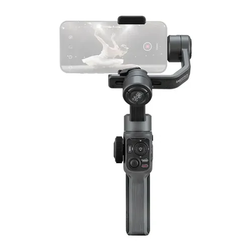 Zhiyun Smooth 5 Gimbal Stabilizer Combo, 3-Axis Handheld Smartphone Gimbal With Grip Tripod Vlog LED Fill Light for iPhone Or Android