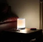 Touch Lamp Portable Bluetooth Speaker with Smart Colour Changing Touch Mode Night Lamp