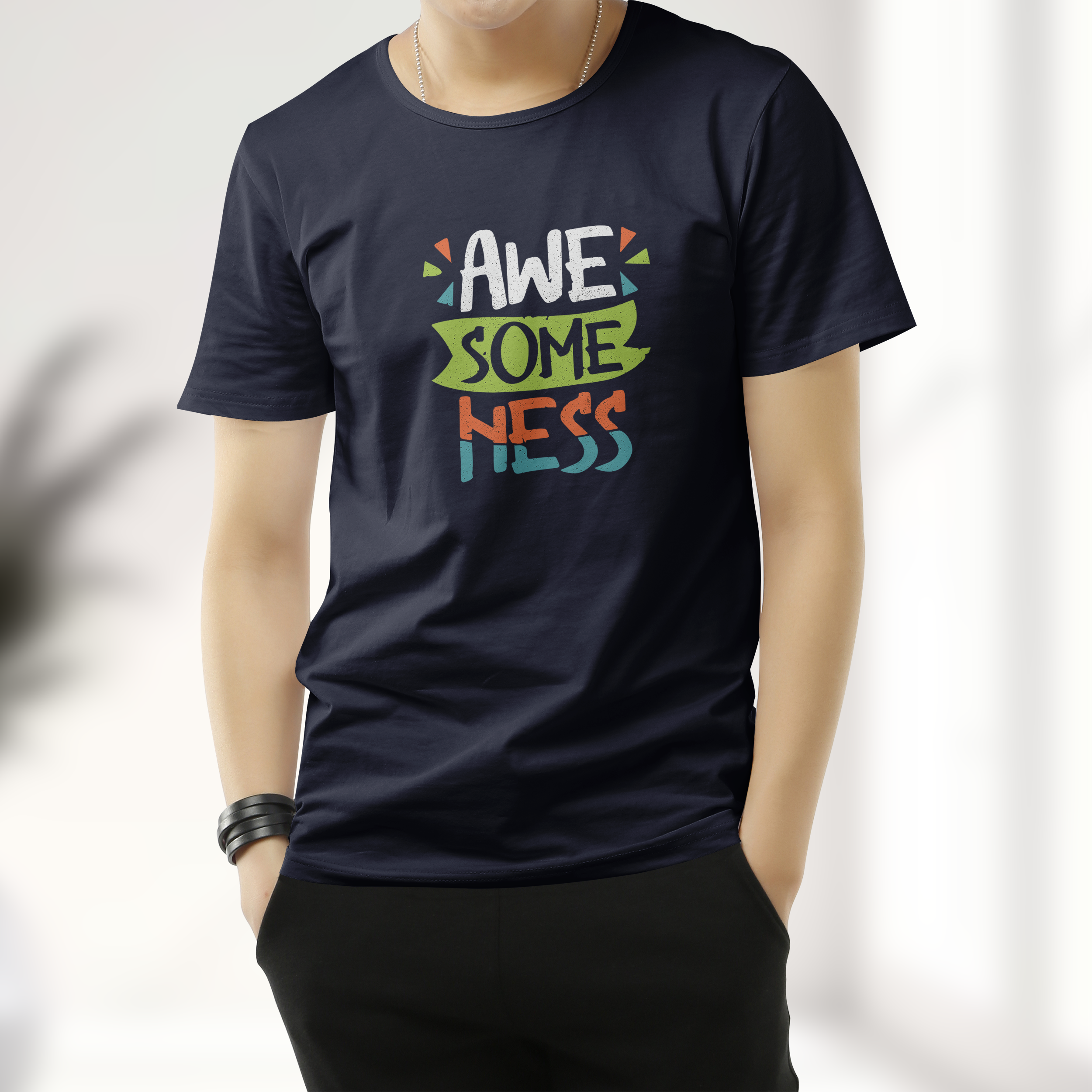 Unique Design Cotton T-Shirt