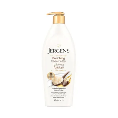 Jergens Enriching Shea Butter Deep Conditioning Moisturizer Lotion 400ml (UAE)