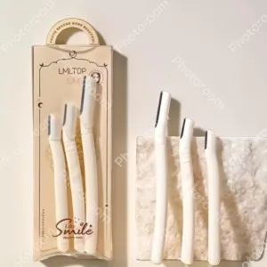 Lmltop Like Smile Eyebrow Razors - 3-Piece Beauty Tool Set