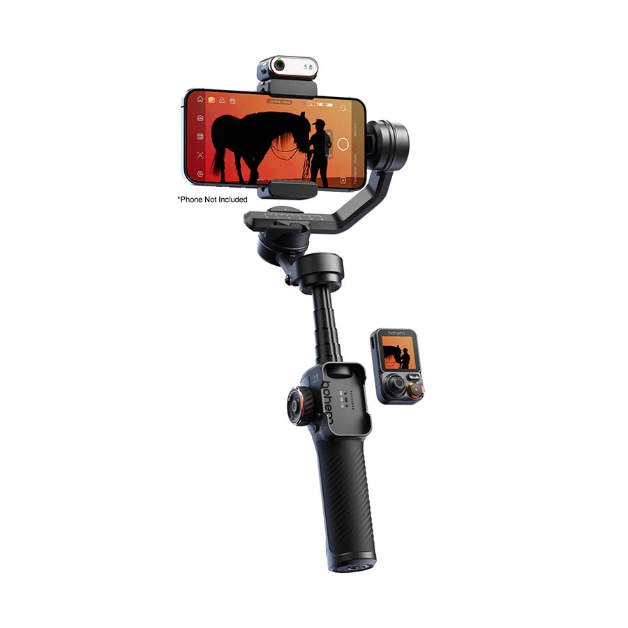 Hohem iSteady M7 AI 3-Axis Smartphone Gimbal Stabilizer, Black