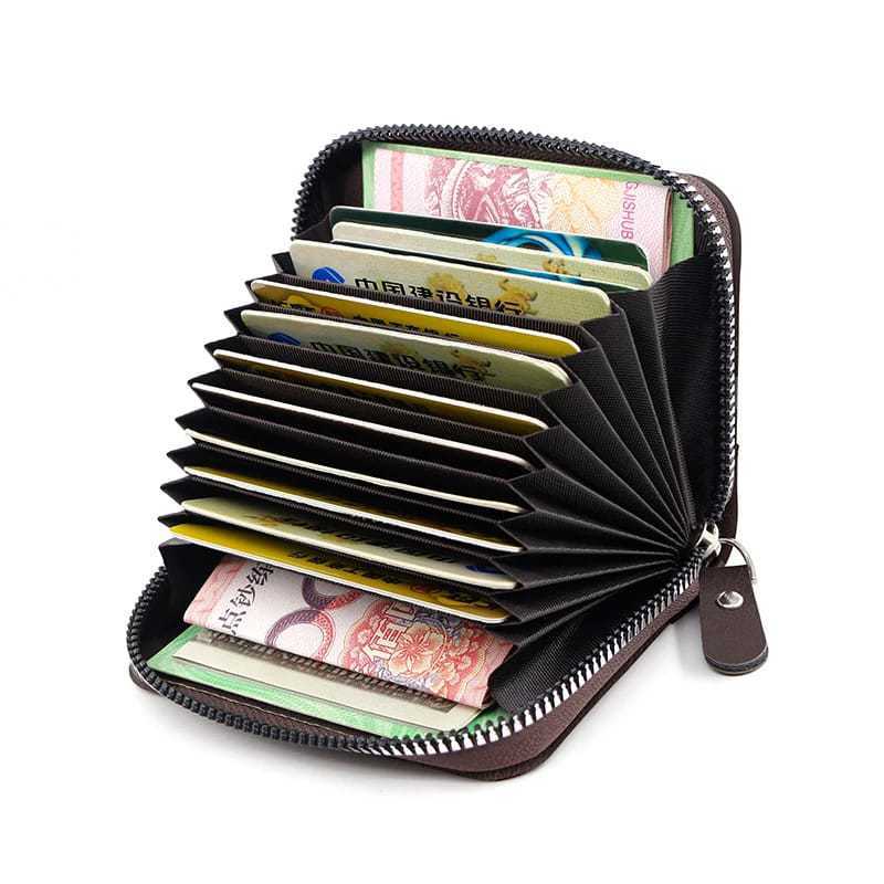 Metal Chain Card Holder Wallet for ATM and NID Cards