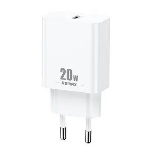 Remax RP-U5 20W with USB-C Port and Lightning Charger Cable
