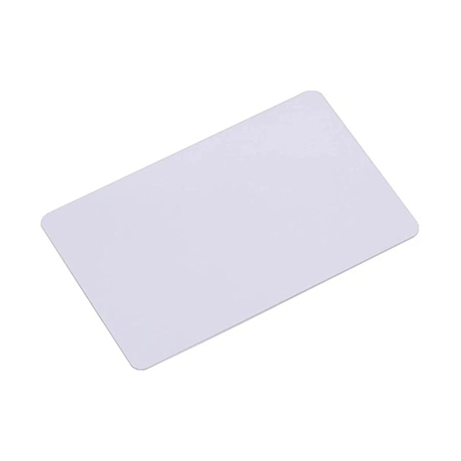 Blank Inkjet PVC ID Card for Access Control, White