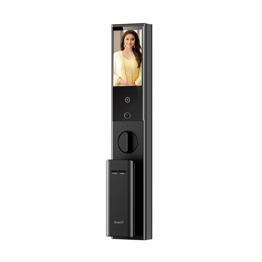 SmartX SX-I2Pro 3D Face & Palm Vein Recognition Smart Lock, Black