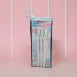 Lmltop Light & Portable Eyebrow Razor 3Pcs (China)