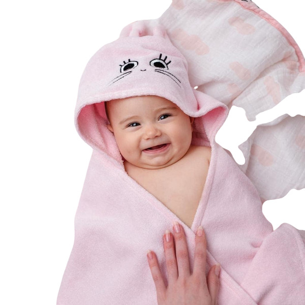 Newborn Wrap Blanket Cotton Fleece Blanket Children Bath Towel