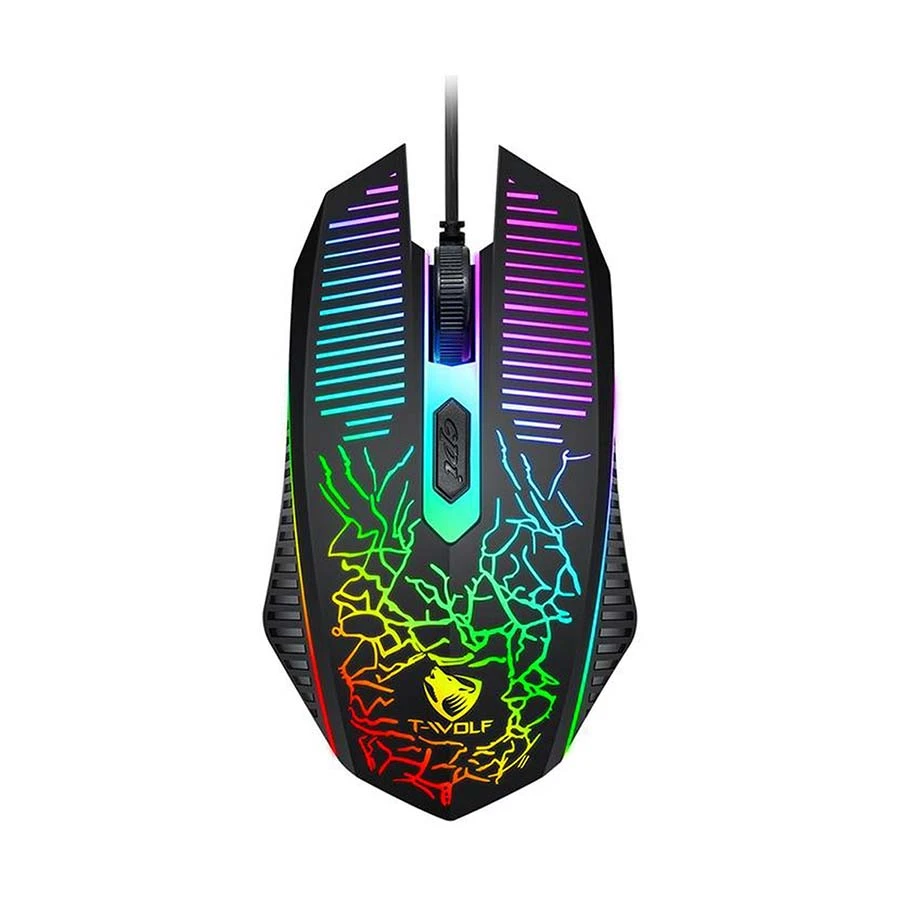 T-Wolf TF400 4 in 1 Gaming Combo Keyboard, Mouse, Headphone & Pad