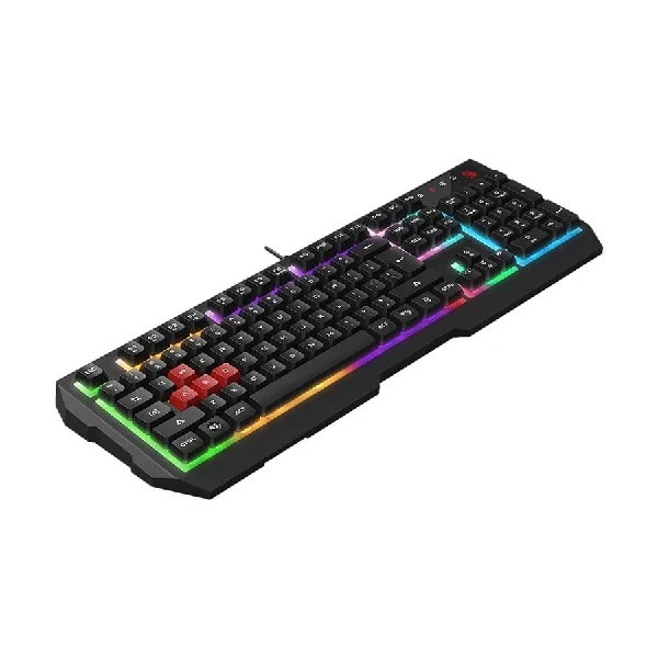 A4TECH Bloody B135N Neon Backlit Wired Black Gaming Keyboard