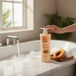 Zen Garden Lightening Papaya Deep Moisturizing Refreshing Shower Cream  1000ml (Malaysia)