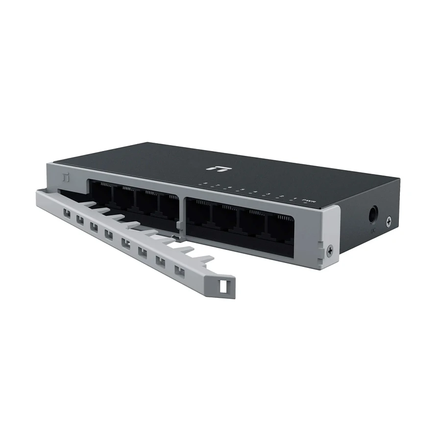 Netis ST108D 8-Port 10/100M Unmanaged Switch with Attached Safety Lock