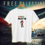 Jersey Fabrics Free Palestine T-shirt