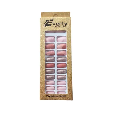 Everly Natural Fake Nails 24pcs - H205 (China)