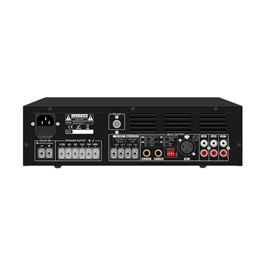 CMX EA-60 60W PA Mixer Amplifier