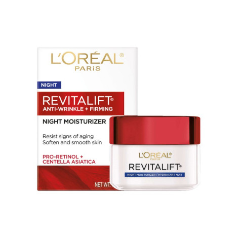 L'Oreal Revitalift Anti Wrinkle Firming Night Moisturizer 48g (USA)