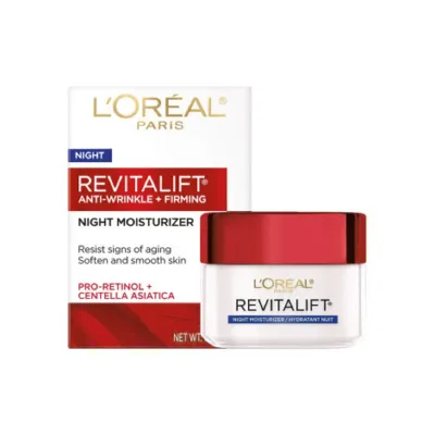 L'Oreal Revitalift Anti Wrinkle Firming Night Moisturizer 48g (USA)