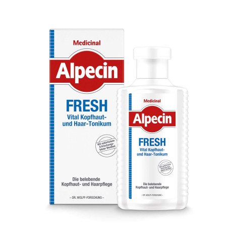 Alpecin Fresh Medicinal Vitalising Scalp & Hair Tonic 200ml (Germany)