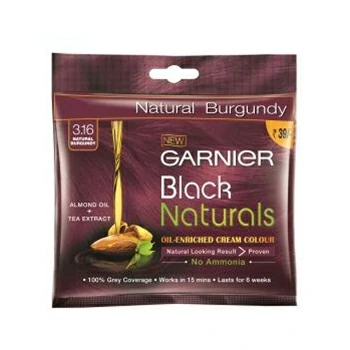 Garnier Men Black Naturals Shade 3.16 (Burgundy) 20ml + 20g