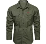 Full sleeves double pocket panel Shirt