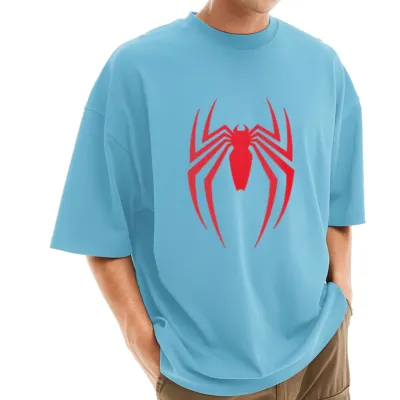 Men's Stylish Drop Shoulder (Sky)