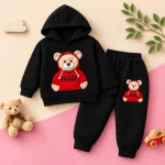 Baby Two-Piece Hoodie Set, DTF Print, 3-6M to 9-10Y