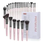 Maange 25 Pieces Professional Makeup Brush Set – White (China)