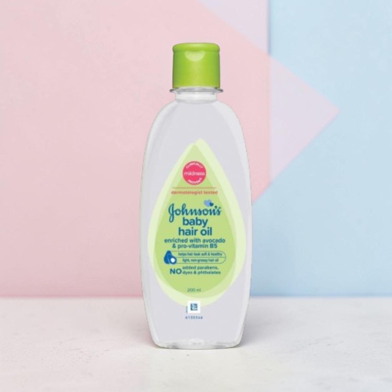 Johnson's Baby Hair Oil 100ml (India)