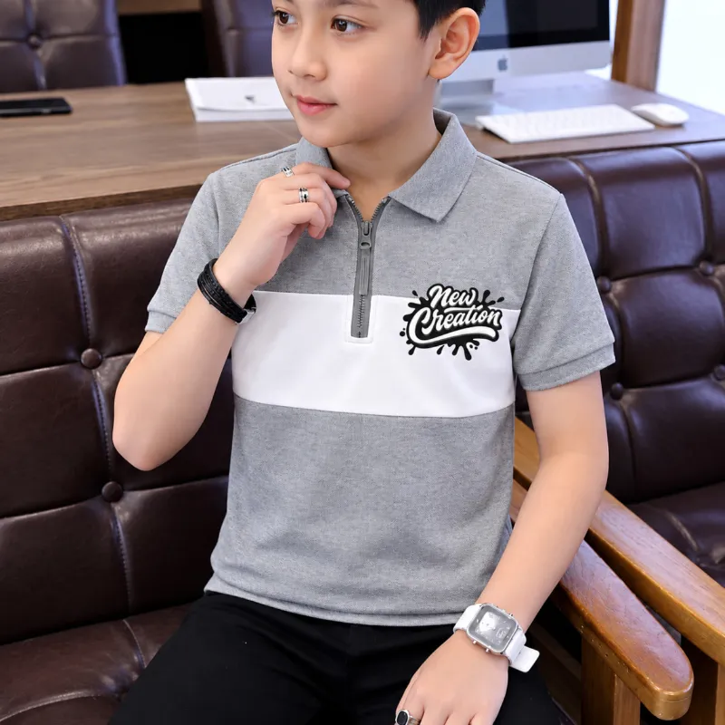 Kids' Pure Cotton Polo Shirt, Sizes 1-2Y to 9-10Y, 5 Colours